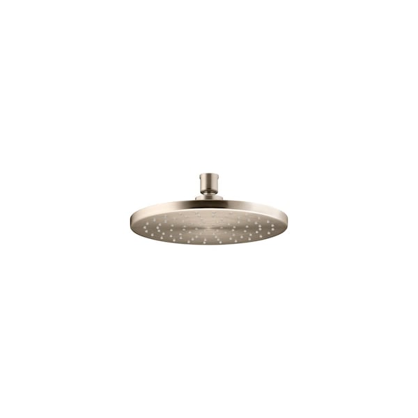 Shower Head, Brushed Bronze, Wall Mounted